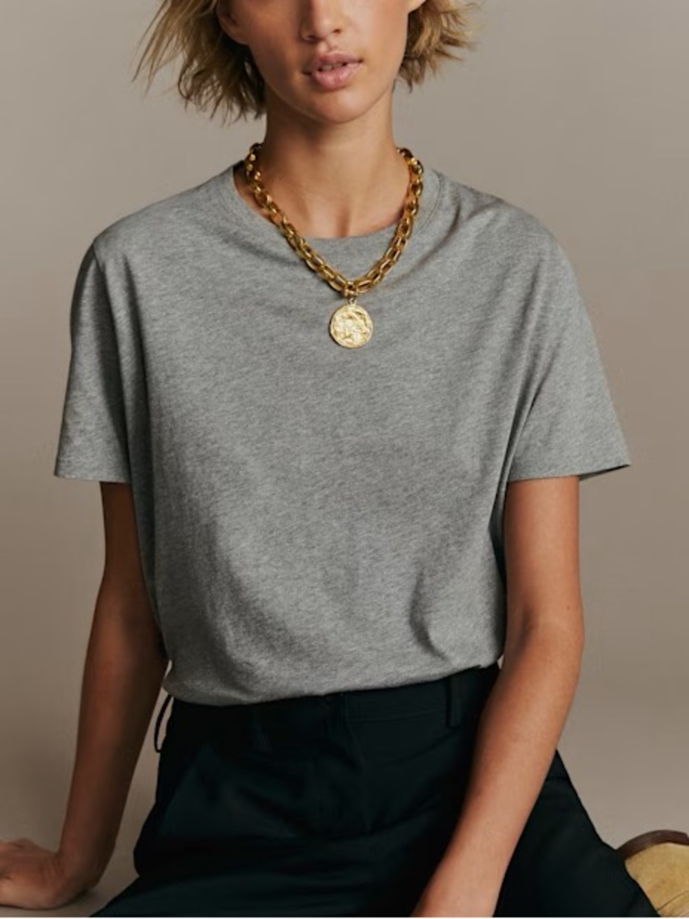 Sézane Cotton Tee Shirt
